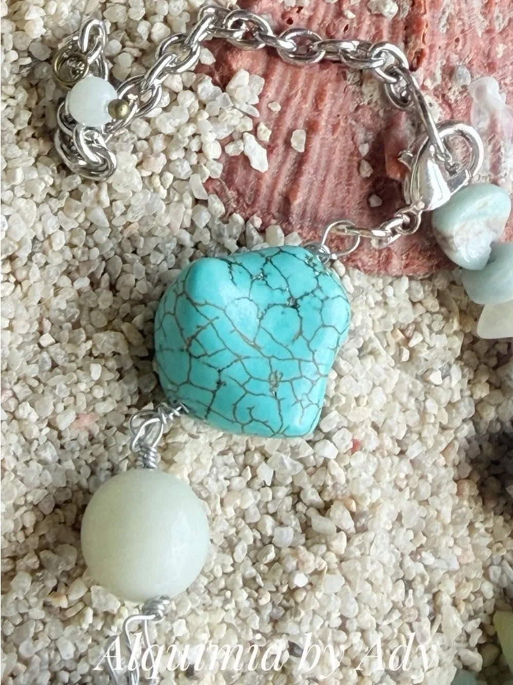 Alquimia Turquoise & Silver Statement Bracelet